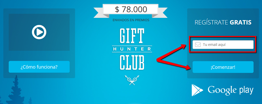 Gift Hunter Club cómo funciona