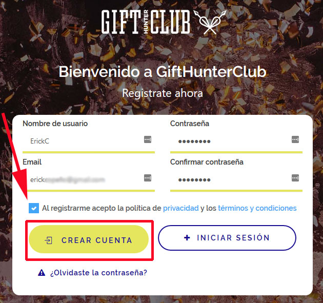 Gift Hunter Club cómo funciona